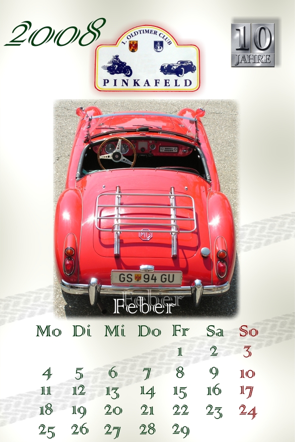 Oldtimerkalender 2008